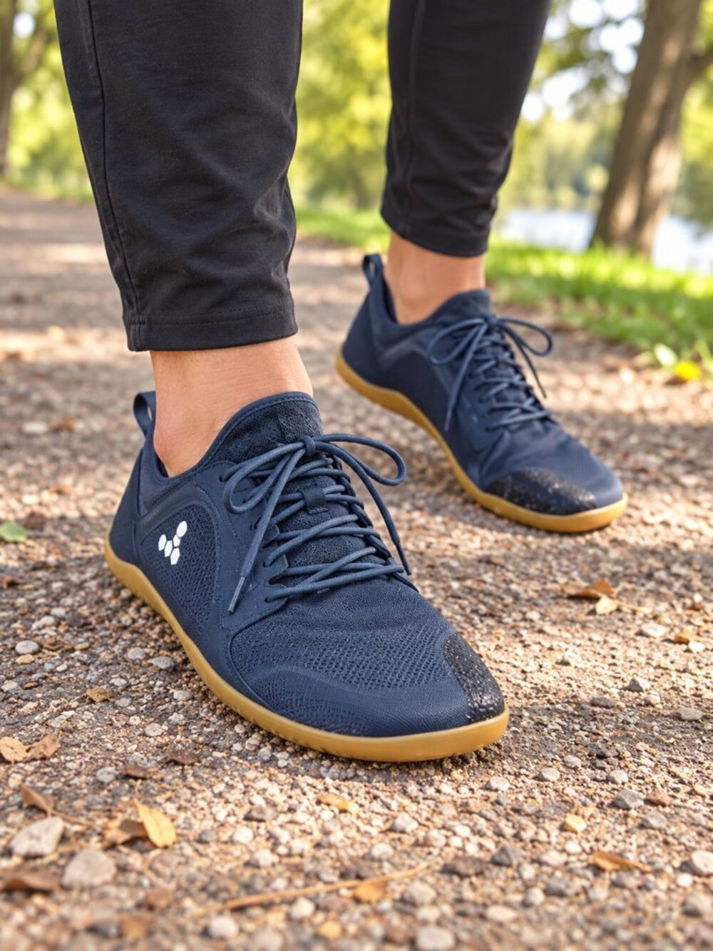 Vivobarefoot Primus Lite III Running Shoe EU 41 Blue Gum Sole Minimalist